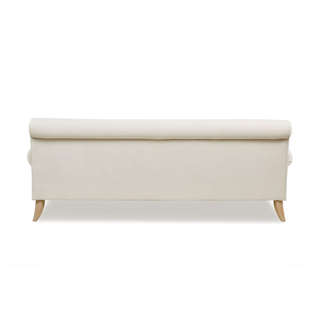 Alana Home - Twin Cushion Modern Tightback Sofa Gray