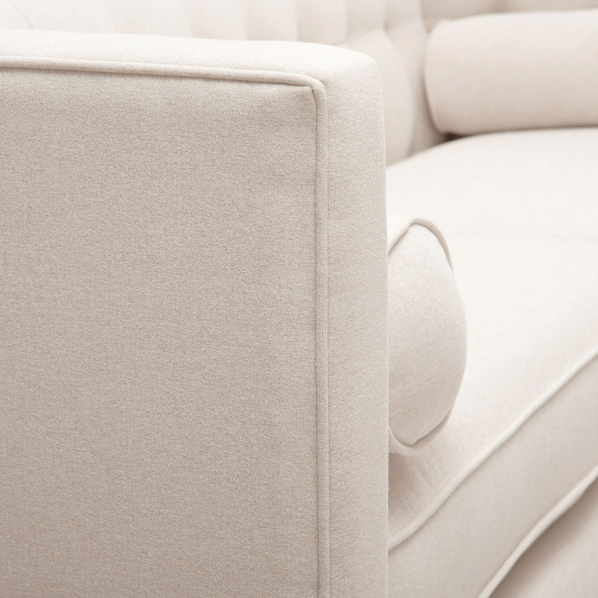 Aurelia Jack Modern Tuxedo Sofa With Shelter Tracks
