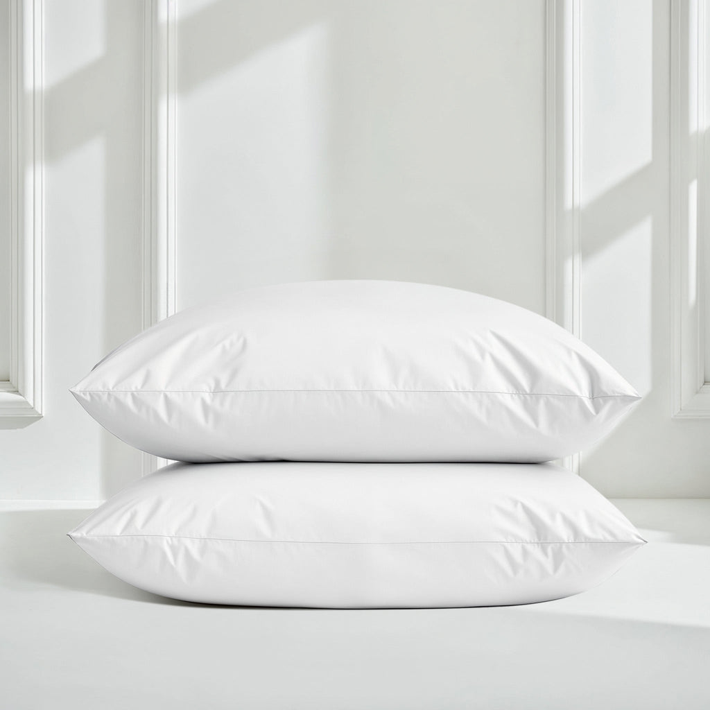 Aria Home Long Staple Australian Sateen Pillowcase Set White
