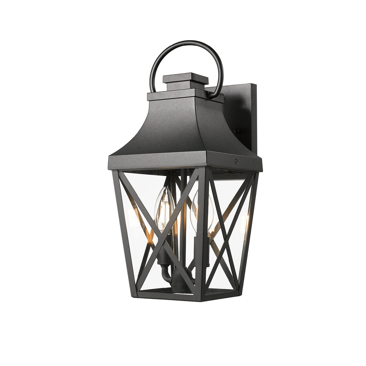 GigaTech Matte Aluminum Waterproof Outdoor Wall Light