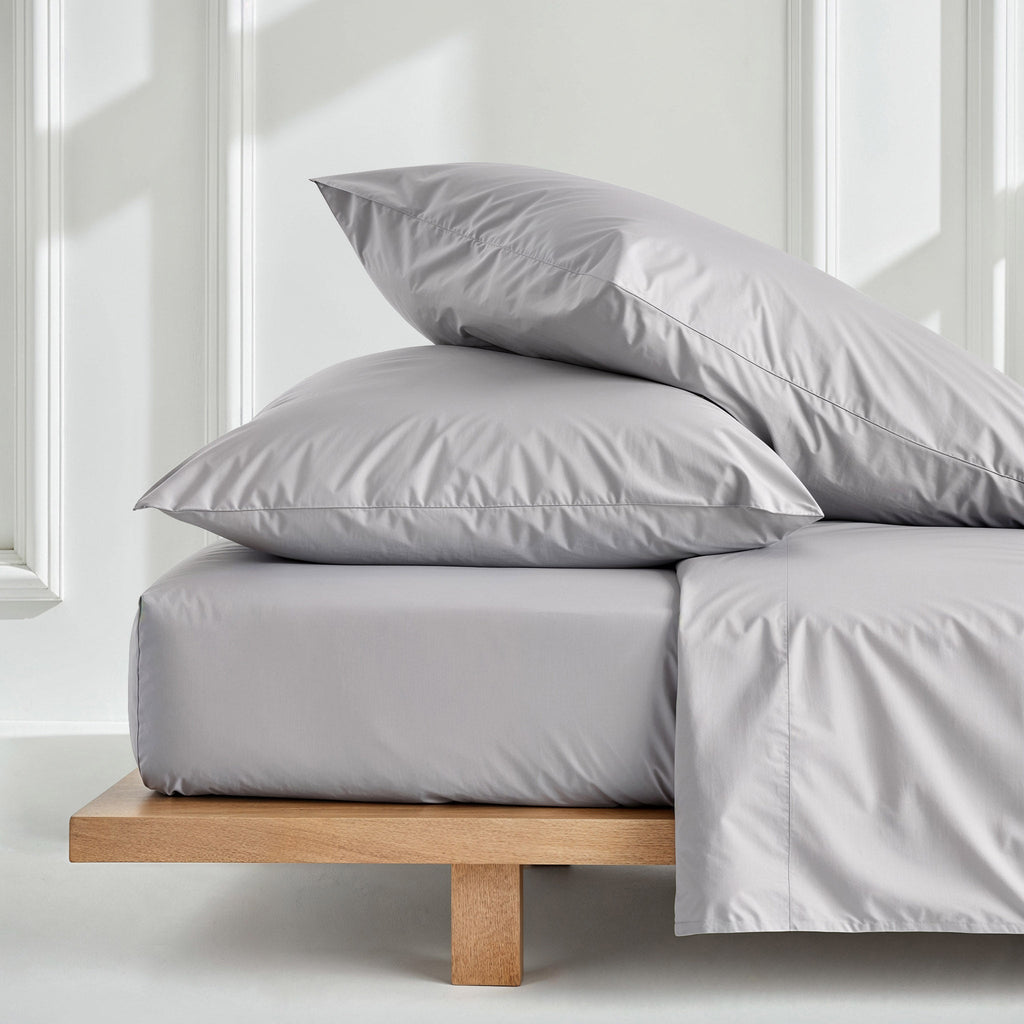 Aria Home Long Staple Australian Sateen Pillowcase Set White