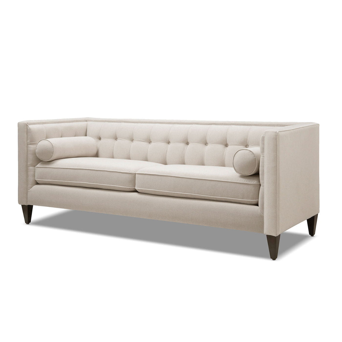 Aurelia Jack Modern Tuxedo Sofa With Shelter Tracks