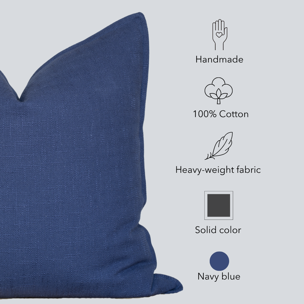 Noa Textured Cotton Pillow Cover Curated Collection