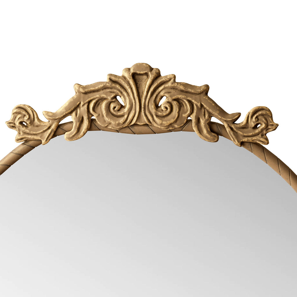 Maison Vintage Arched Full Body Mirror With Tempered Glass