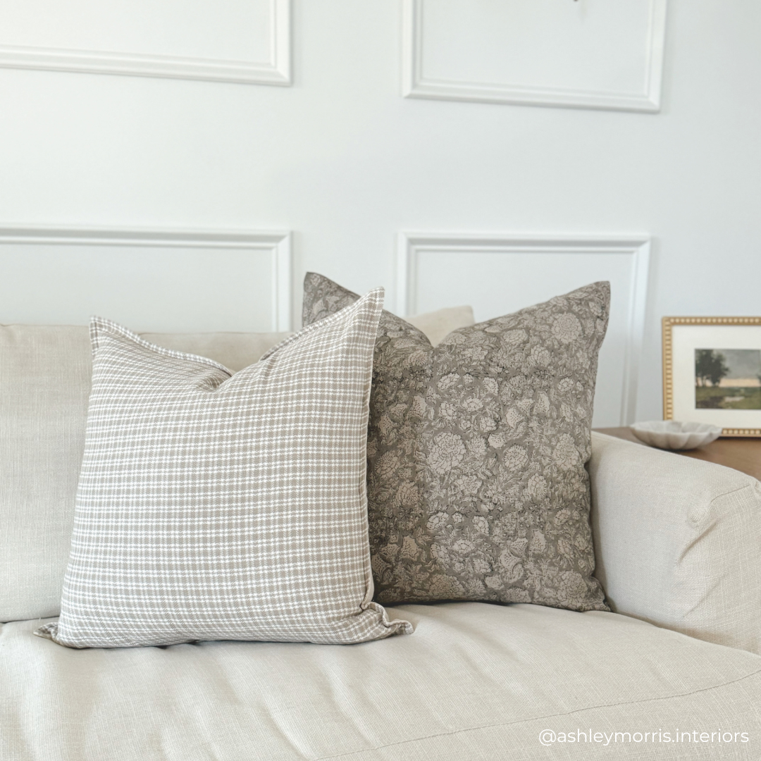 Paz Handwoven Pillow Cover Artisan Collection Soft Texture