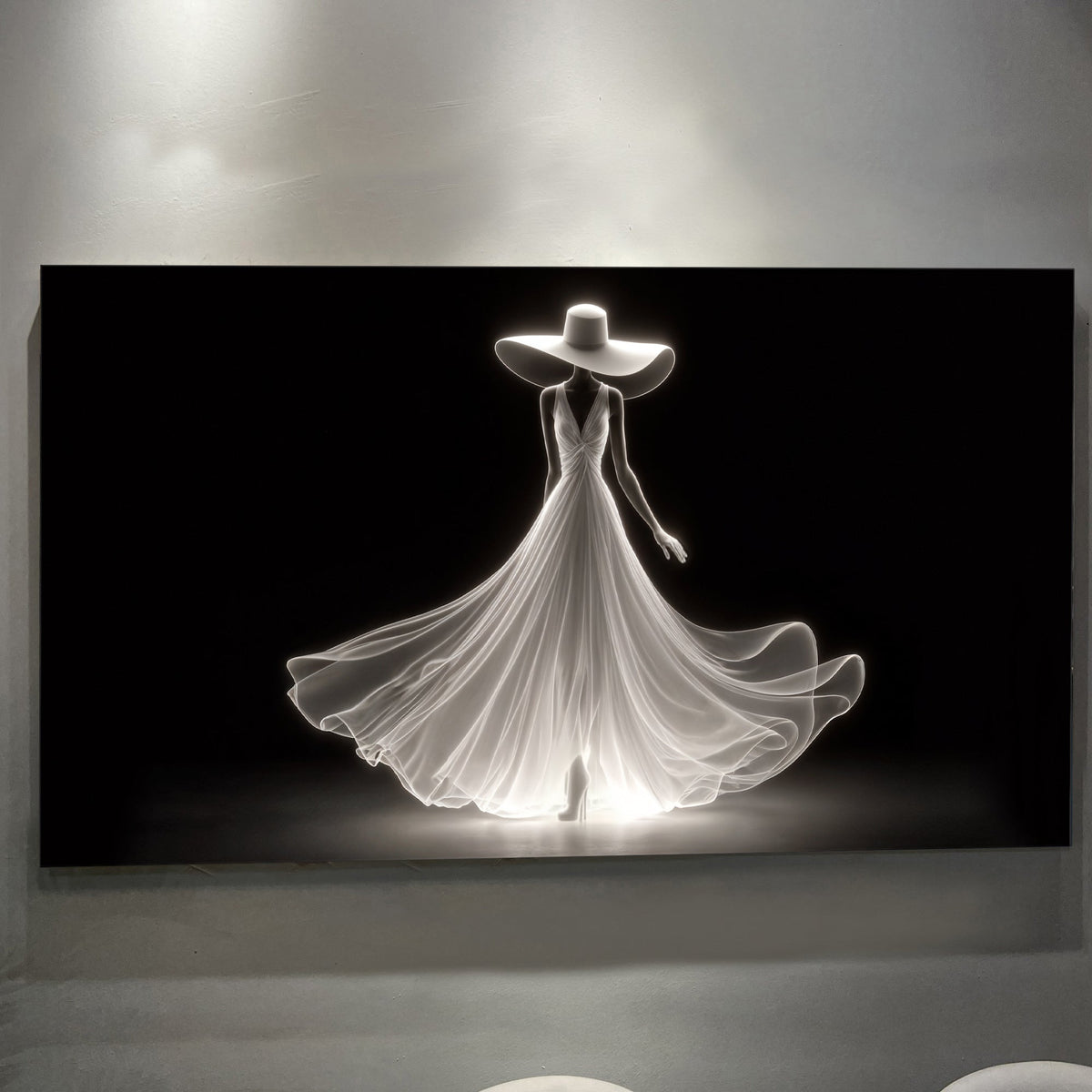 Modern Glam Fashion Wall Art Ready To Hang Premium Canvas