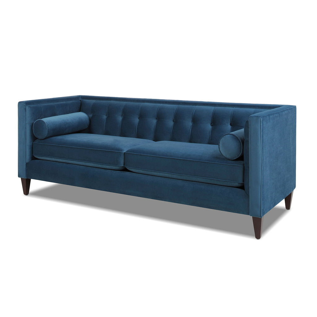 Aurelia Jack Modern Tuxedo Sofa With Shelter Tracks