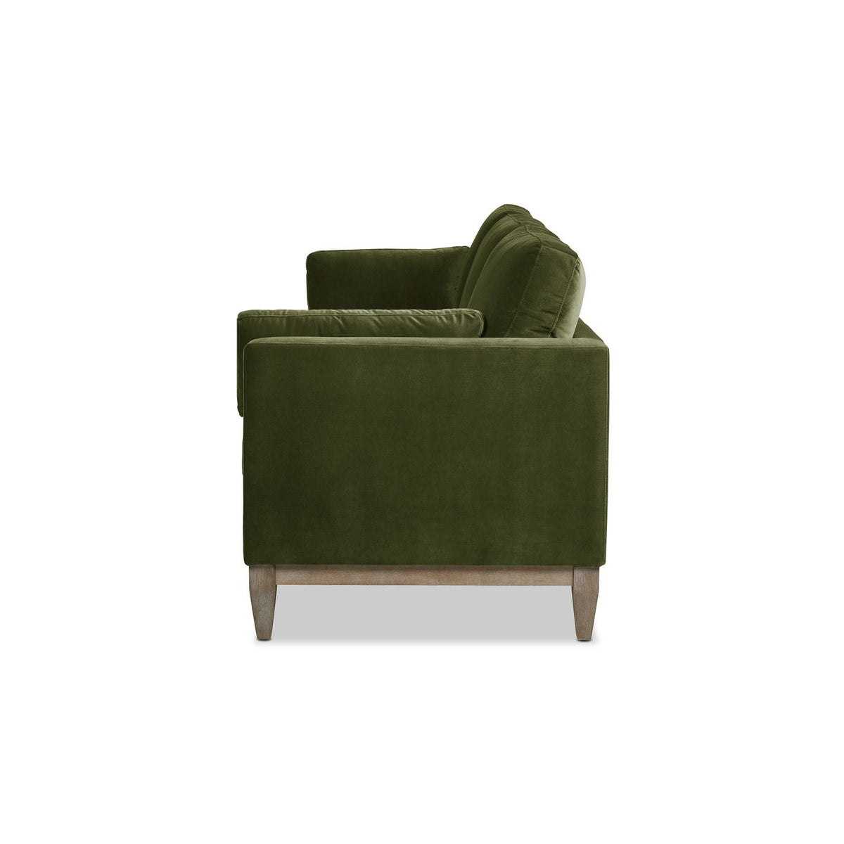 Knox Modern Farmhouse Sofa With Feather Wrapped Foam