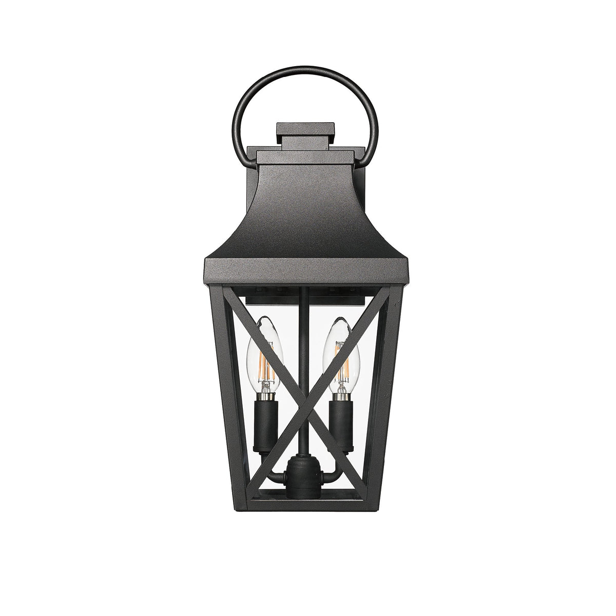 GigaTech Matte Aluminum Waterproof Outdoor Wall Light