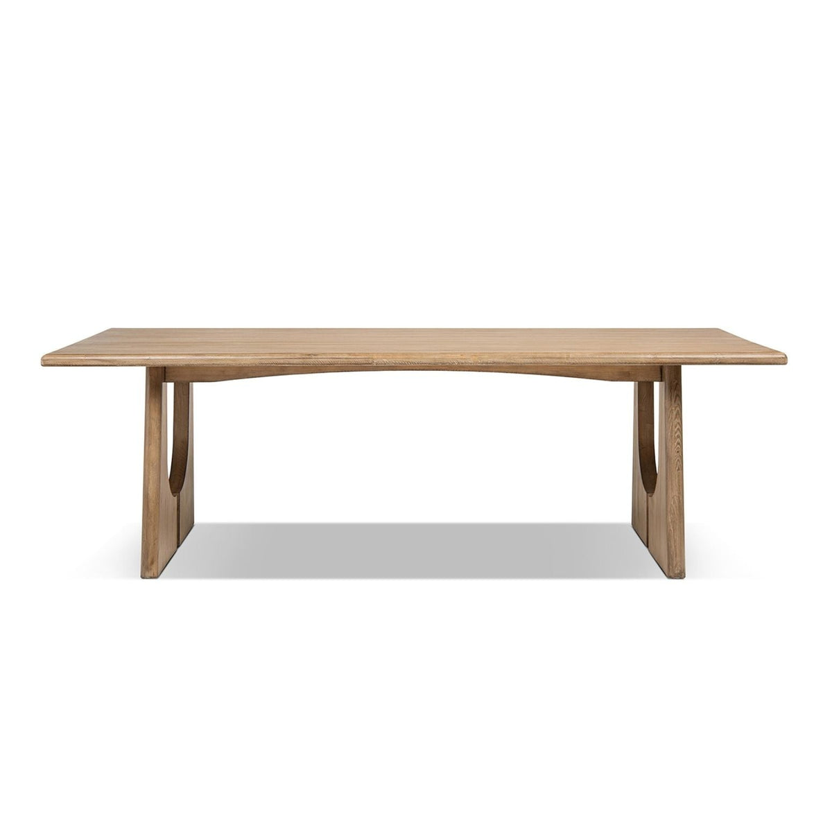 Oakridge Carmel Reclaimed Pine 8 Seater Antique Brown Dining Table