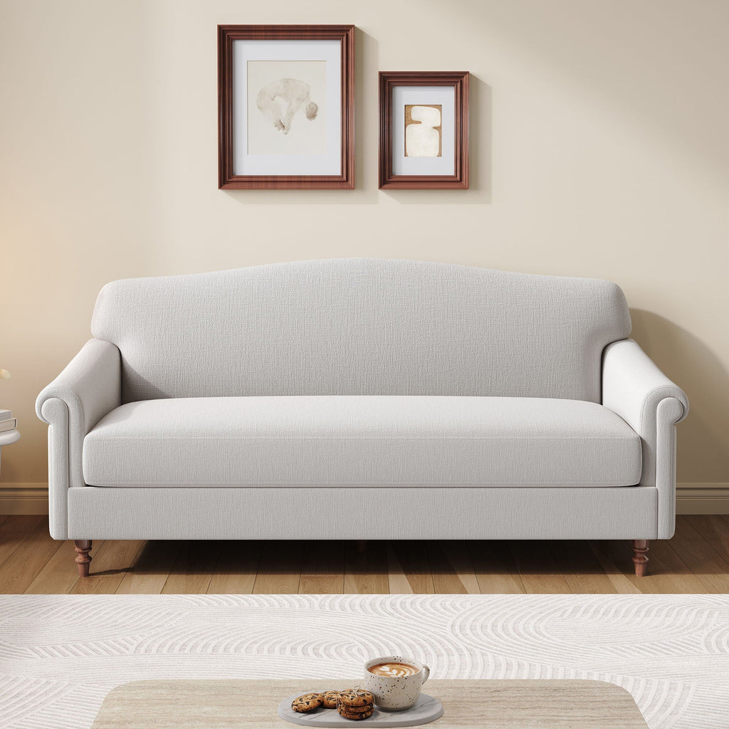 Vivara Two Seater Loveseat With Classic Rolled Arms Design