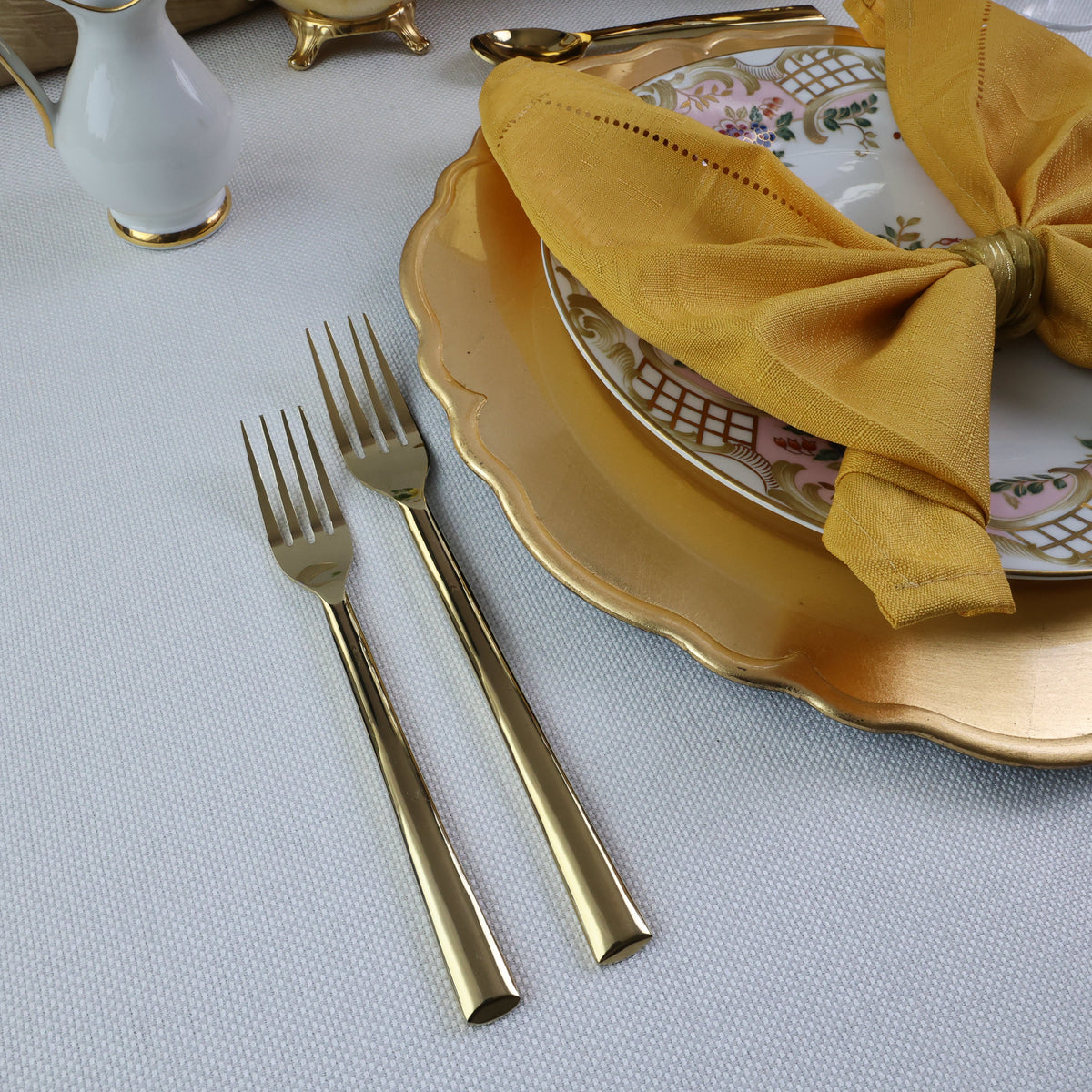 Aurelia Diana PVD Tarnish Resistant Flatware 5 Piece Set