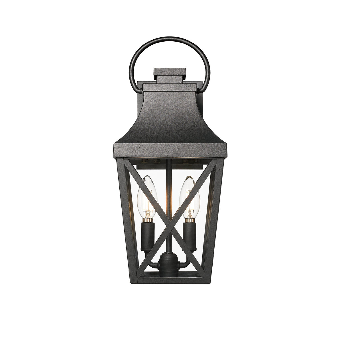 GigaTech Matte Aluminum Waterproof Outdoor Wall Light