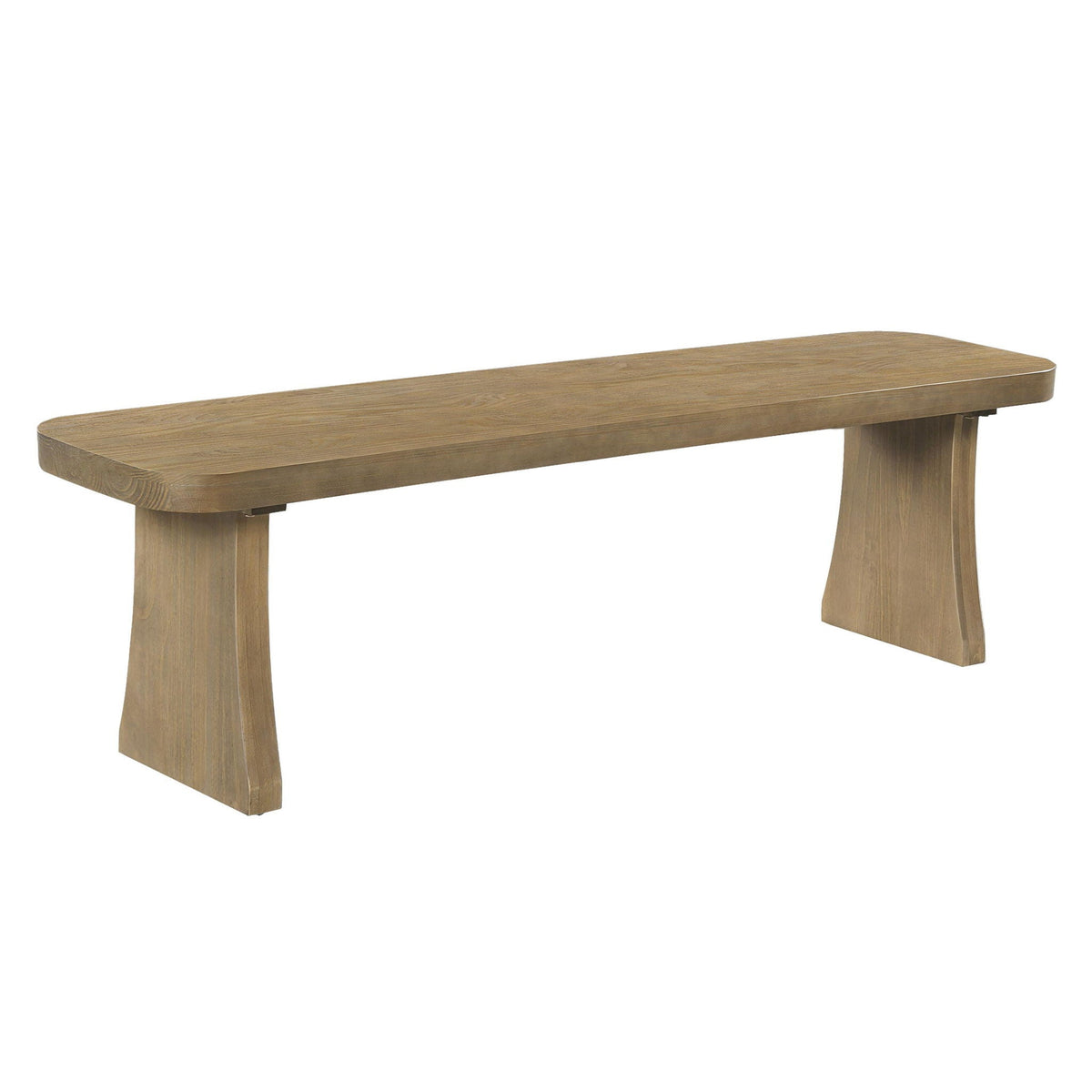Artisan Oak Solid Pine Indoor Dining Bench Rustic Finish