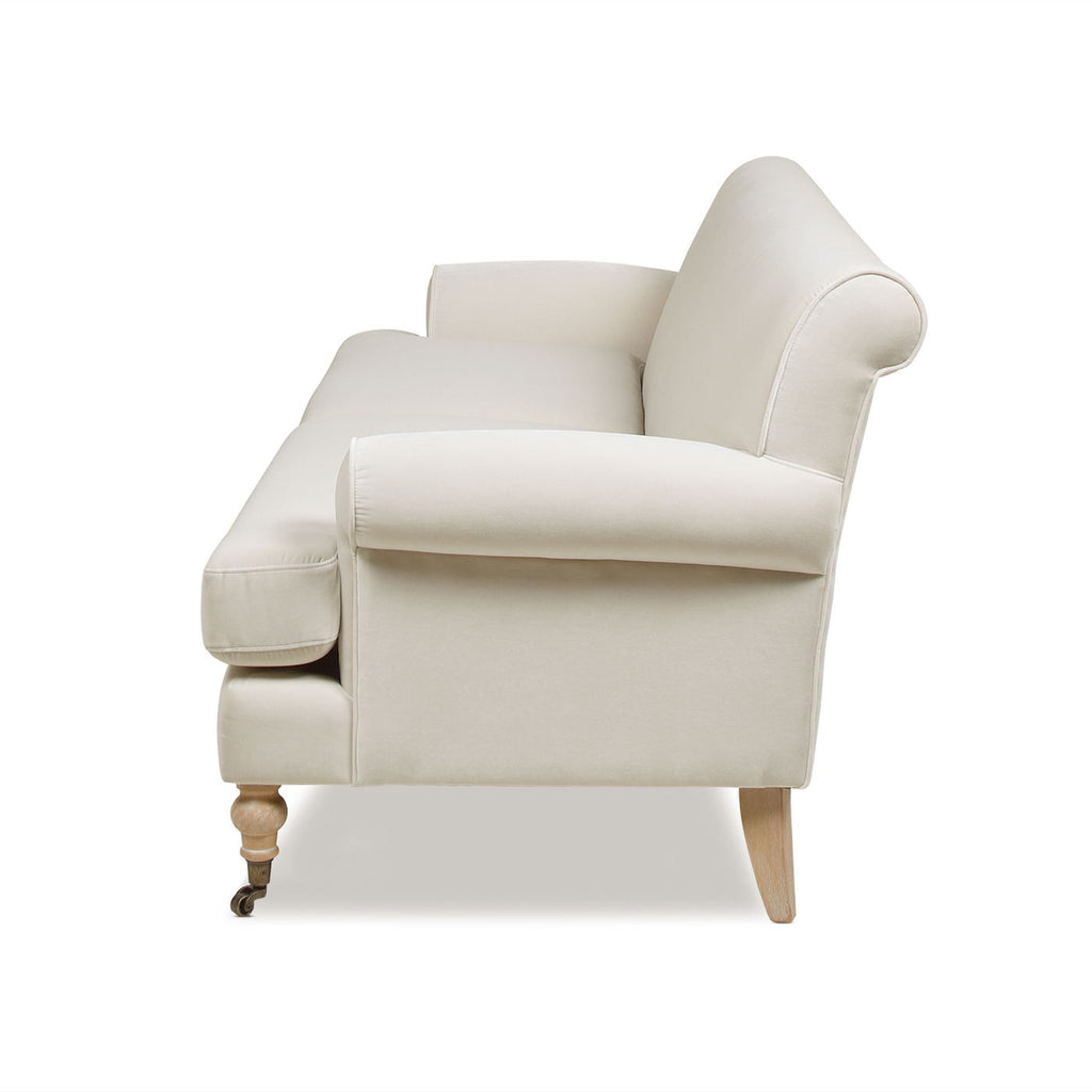 Alana Home - Twin Cushion Modern Tightback Sofa Gray
