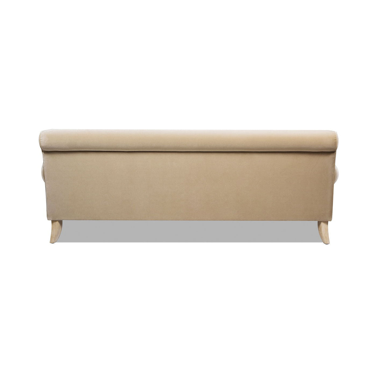 Alana Home - Twin Cushion Modern Tightback Sofa Gray