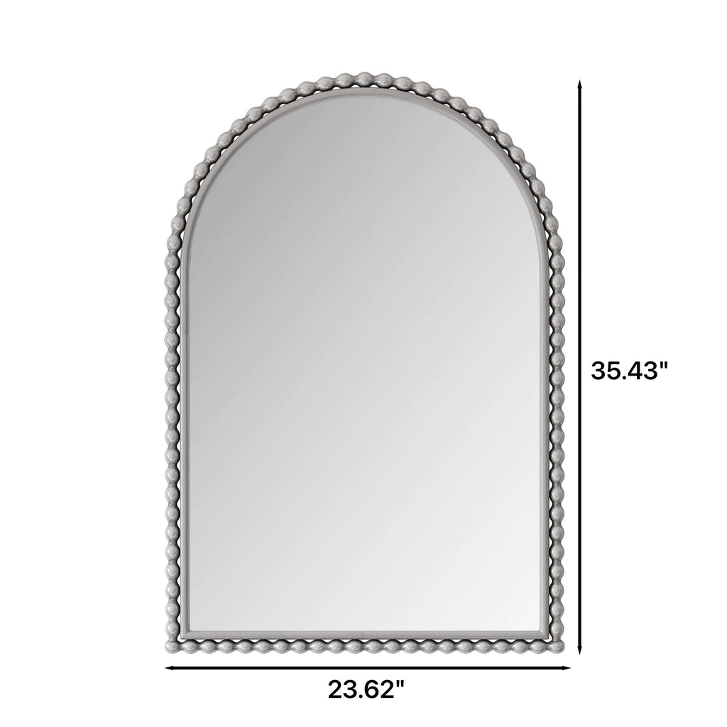 Cedarlane Vintage Iron Arch Mirror With Wall Or Table Display