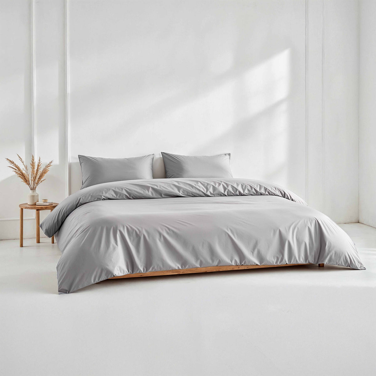 Luxe Australian Sateen Cotton Duvet Cover Queen Bed