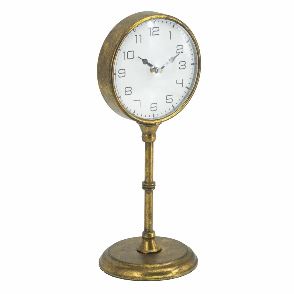 Aurelia Collection Vintage Solid Iron Pedestal Clock
