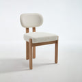 Vesper Ergonomic Dining Chairs Adjustable Feet Set Of 2
