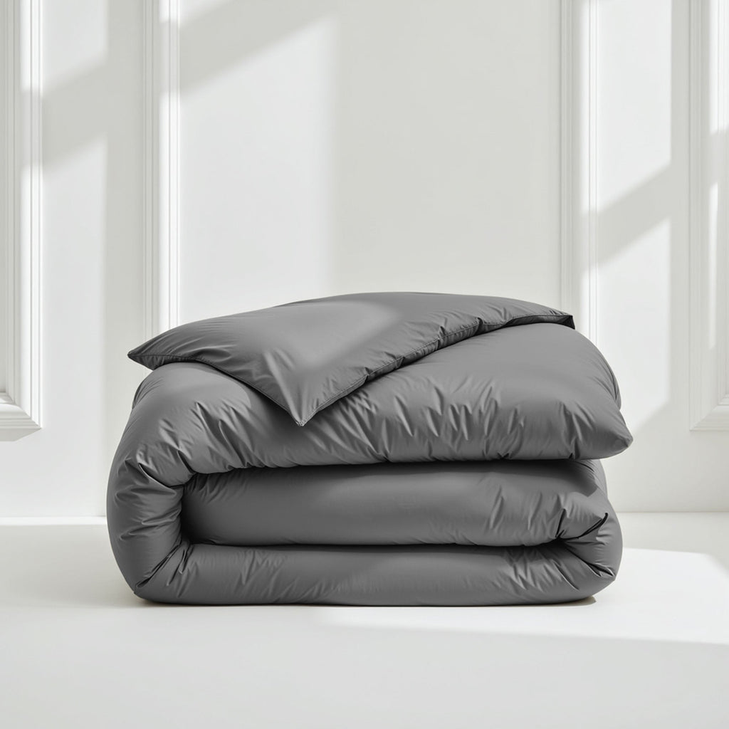 Luxe Australian Sateen Cotton Duvet Cover Queen Bed