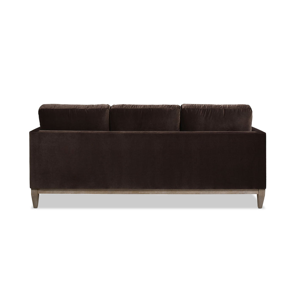 Knox Modern Farmhouse Sofa With Feather Wrapped Foam
