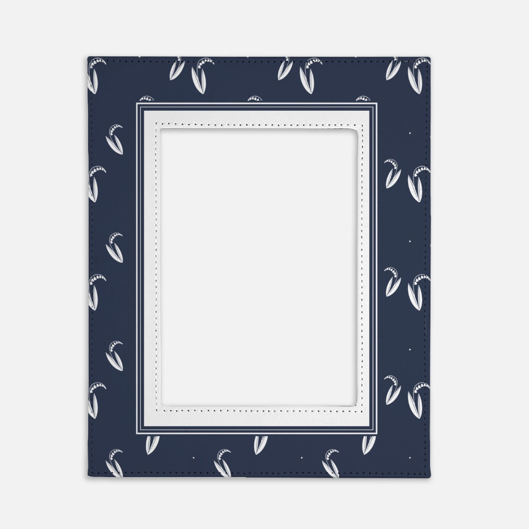 Subli-Tru White Leather-Like 5x7 Picture Frame, Signature