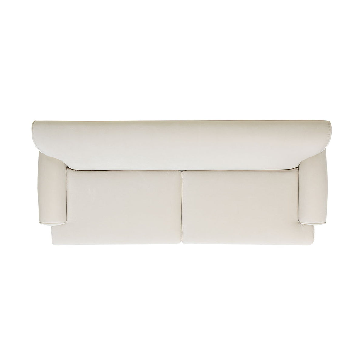 Alana Home - Twin Cushion Modern Tightback Sofa Gray