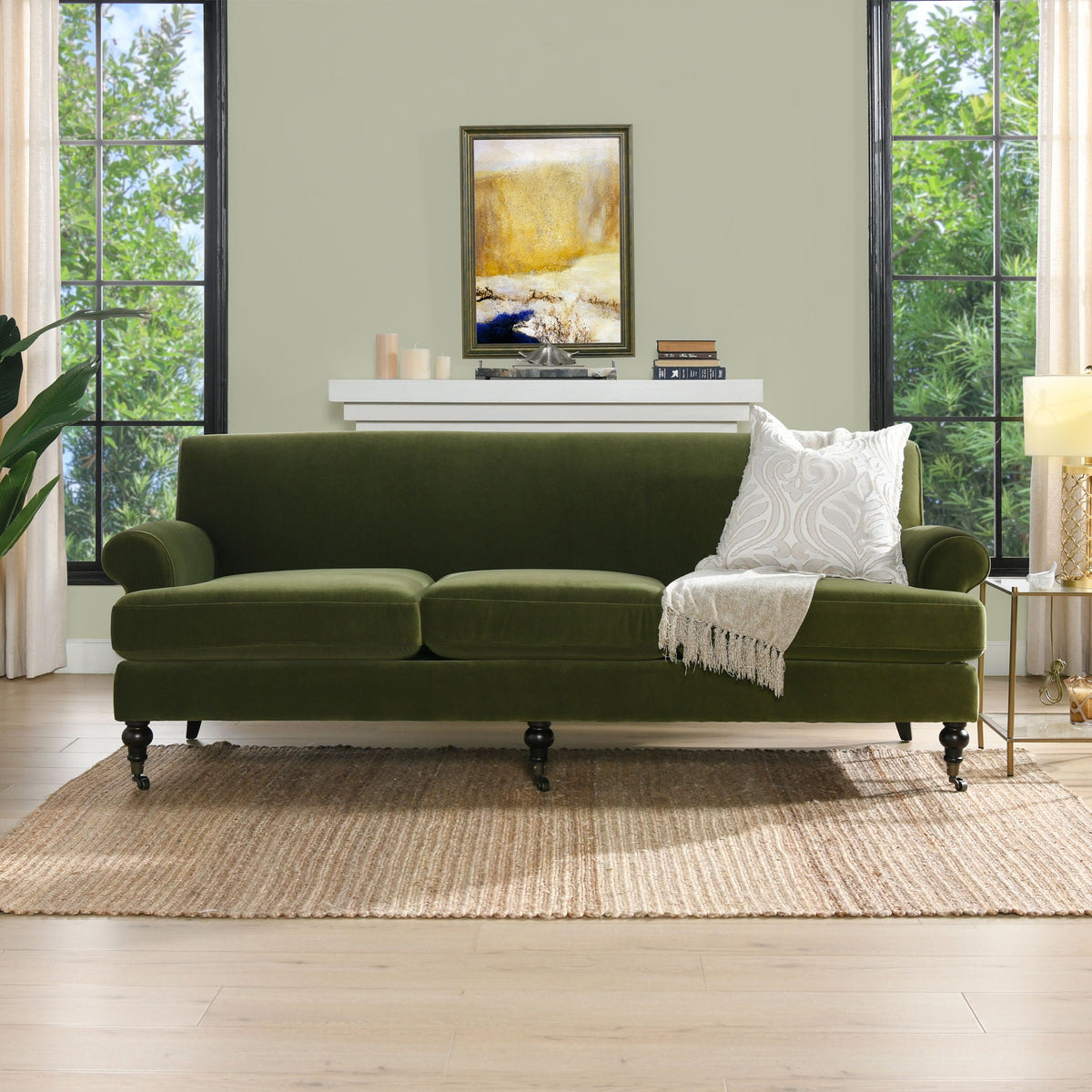 Alana Lawson Contemporary Tightback Three Cushion Sofa