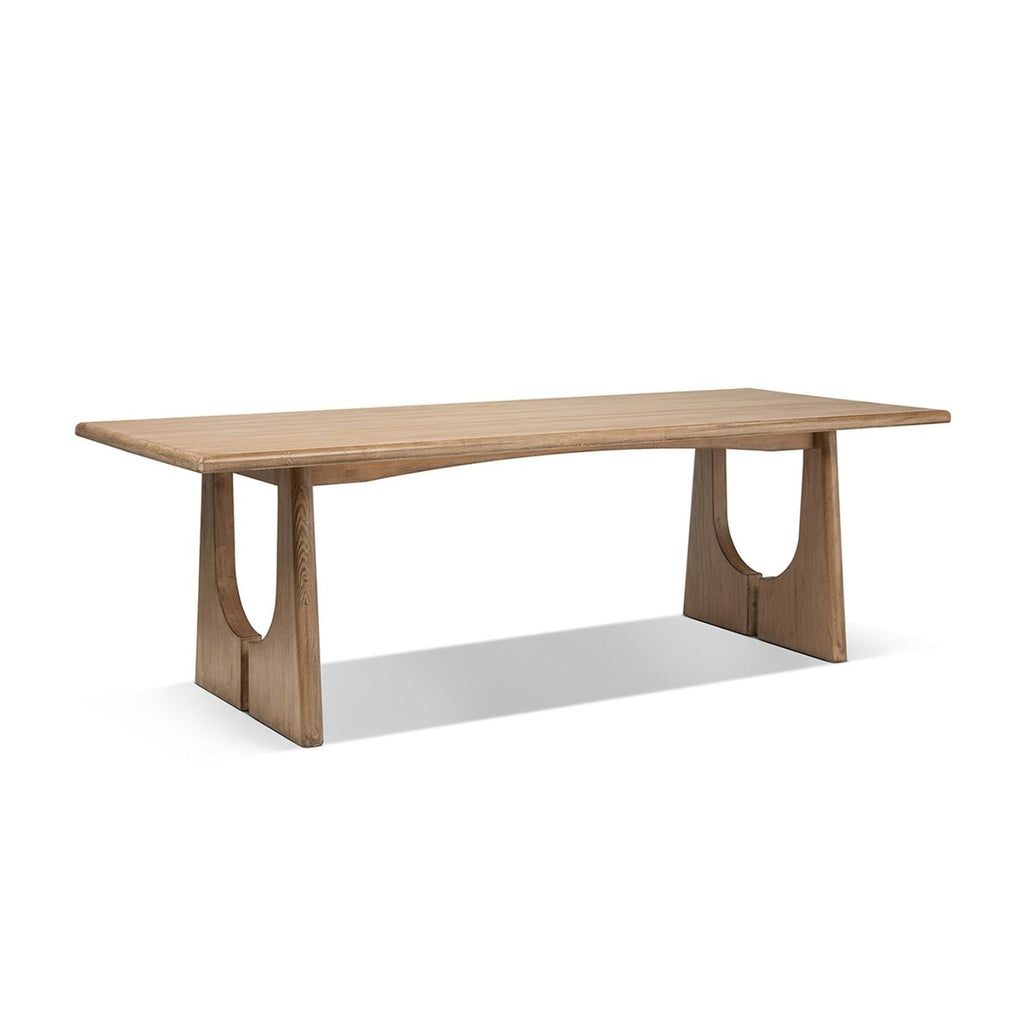 Oakridge Carmel Reclaimed Pine 8 Seater Antique Brown Dining Table