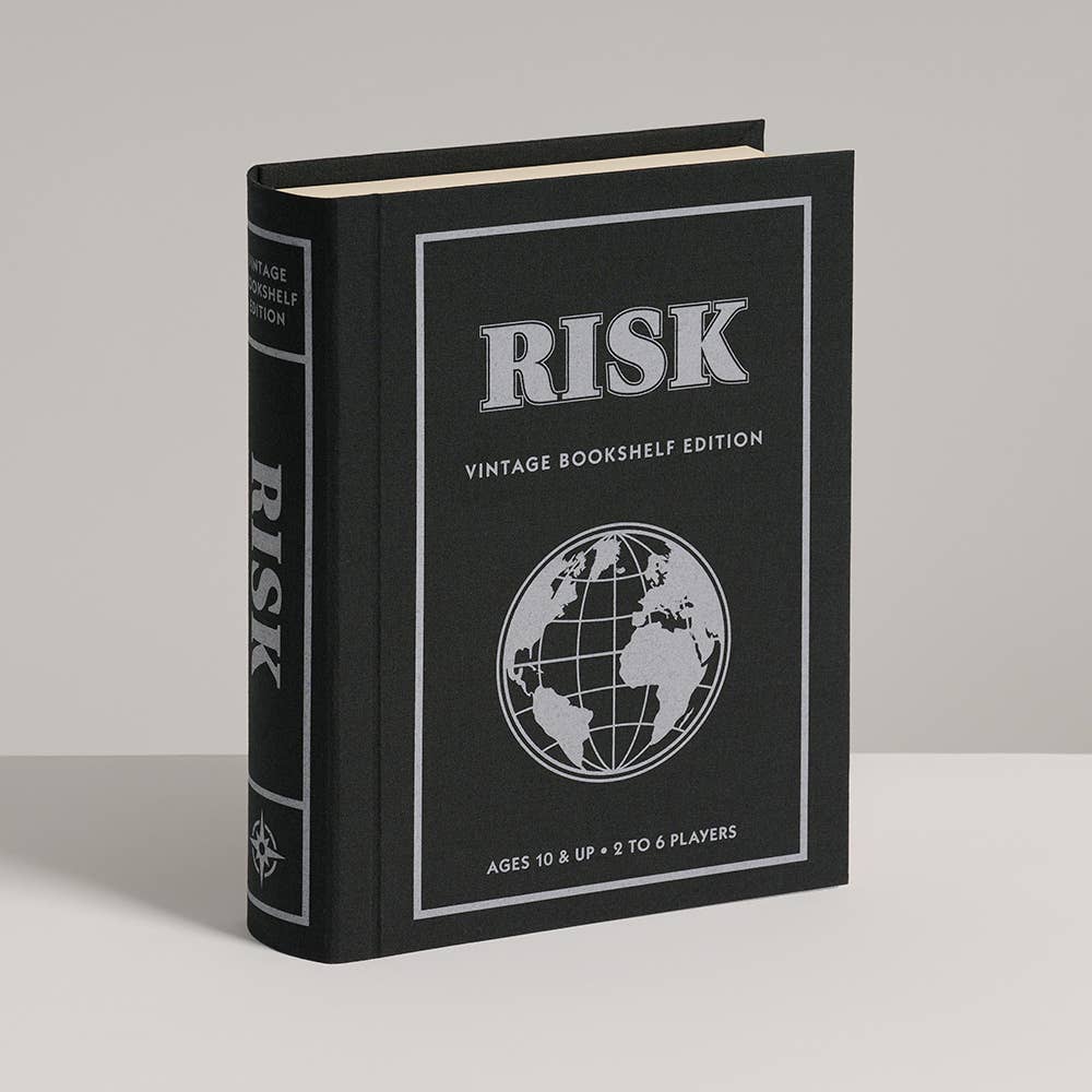 Risk Board Game Vintage Bookshelf Edition Collector Series