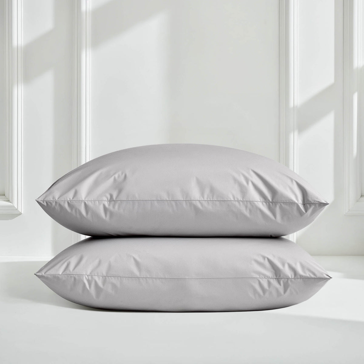 Aria Home Long Staple Australian Sateen Pillowcase Set White
