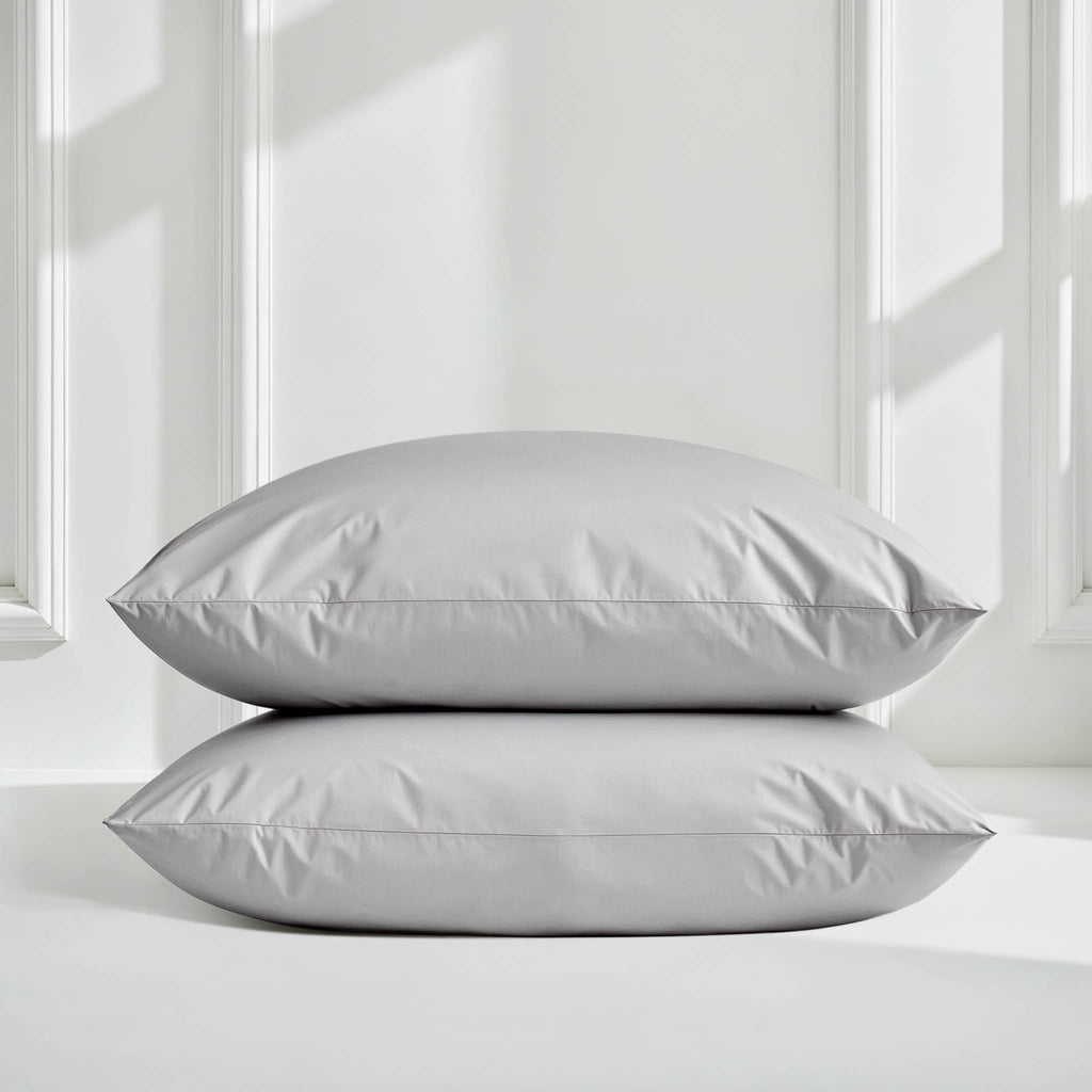 Aria Home Long Staple Australian Sateen Pillowcase Set White