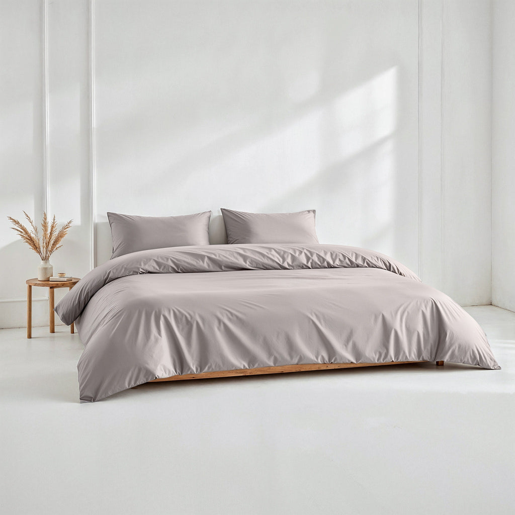 Luxe Australian Sateen Cotton Duvet Cover Queen Bed
