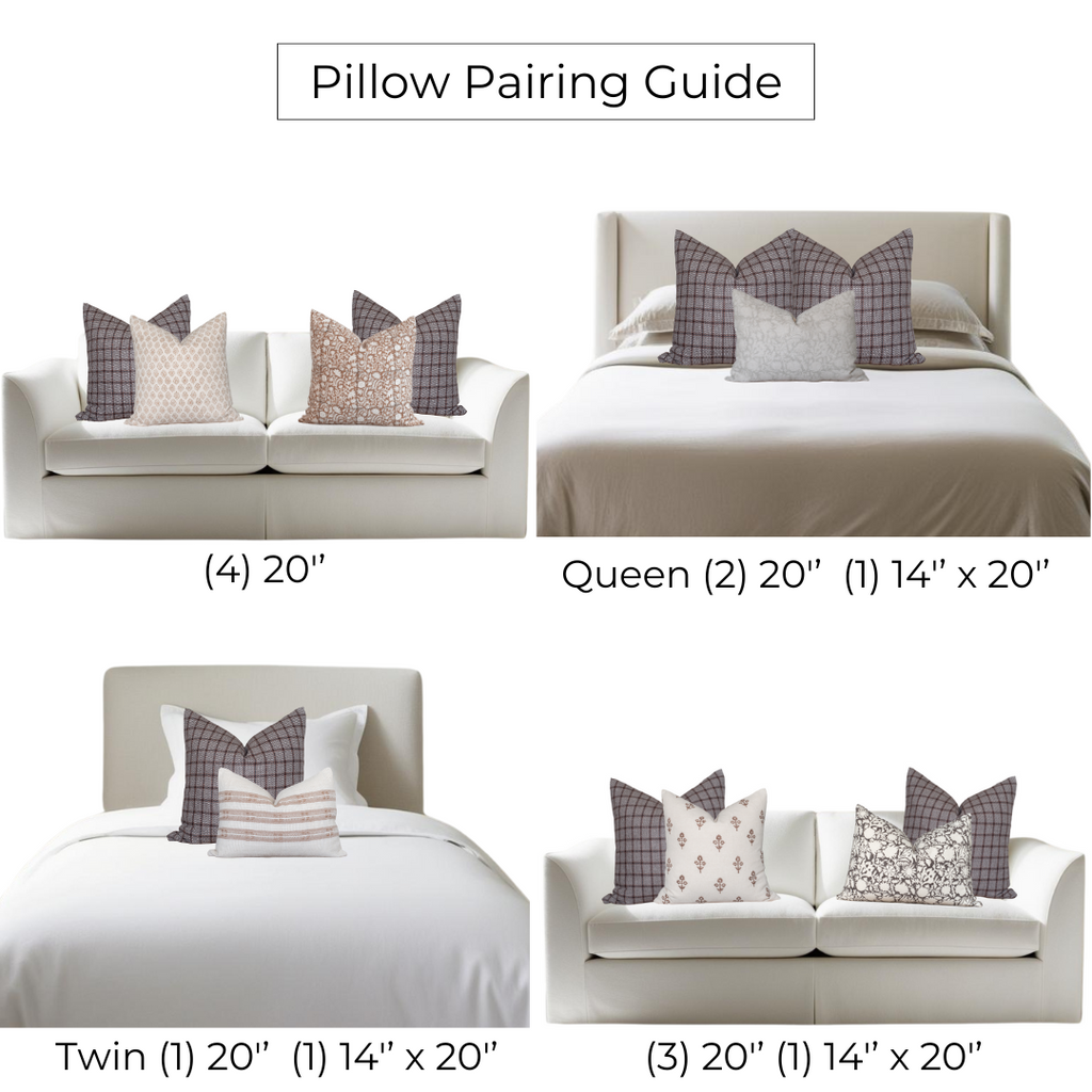 Paloma Handwoven Pillow In Exclusive Brown Weave For Home