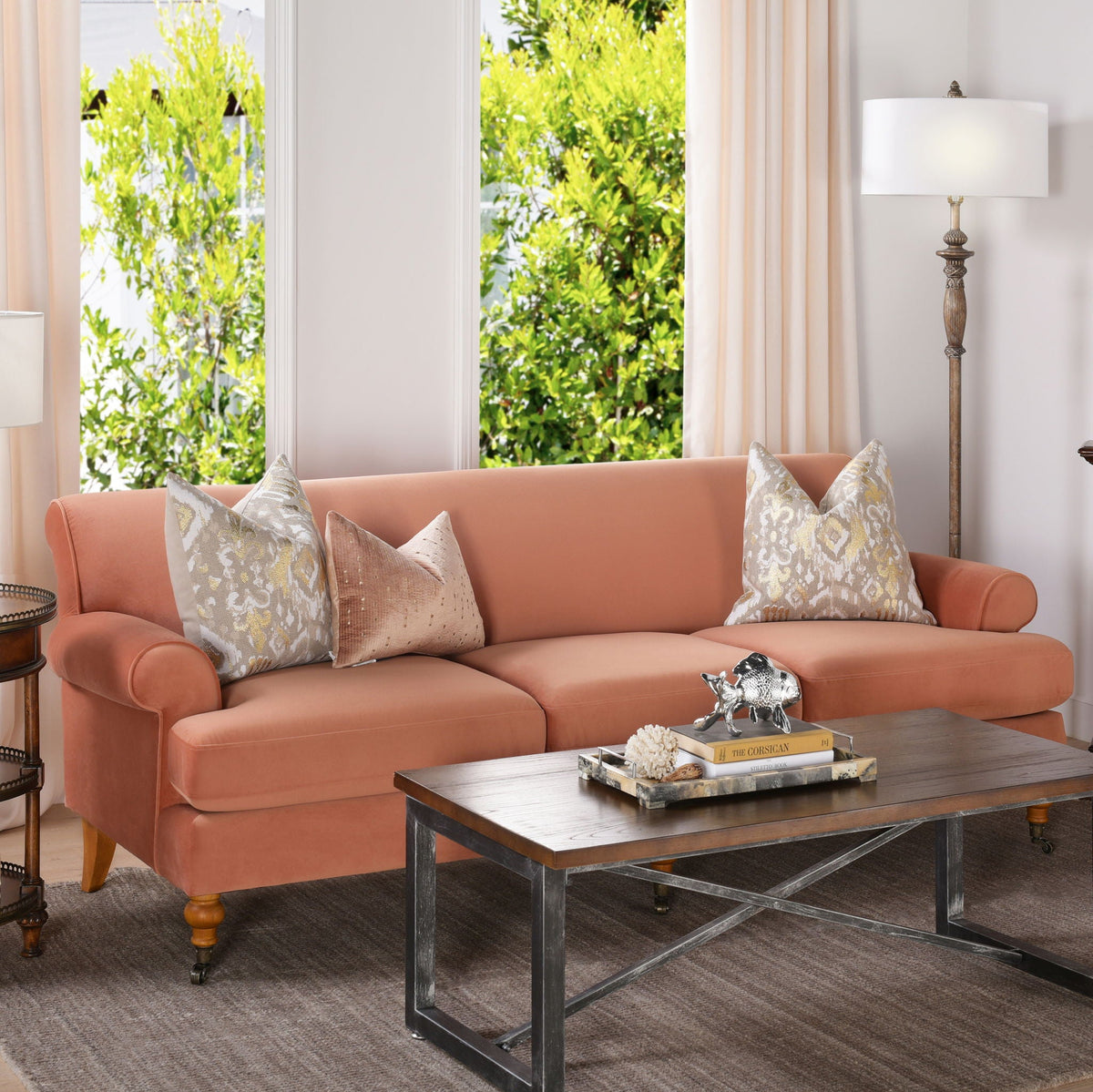 Alana Lawson Contemporary Tightback Three Cushion Sofa
