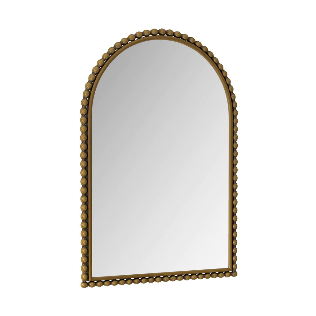 Cedarlane Vintage Iron Arch Mirror With Wall Or Table Display