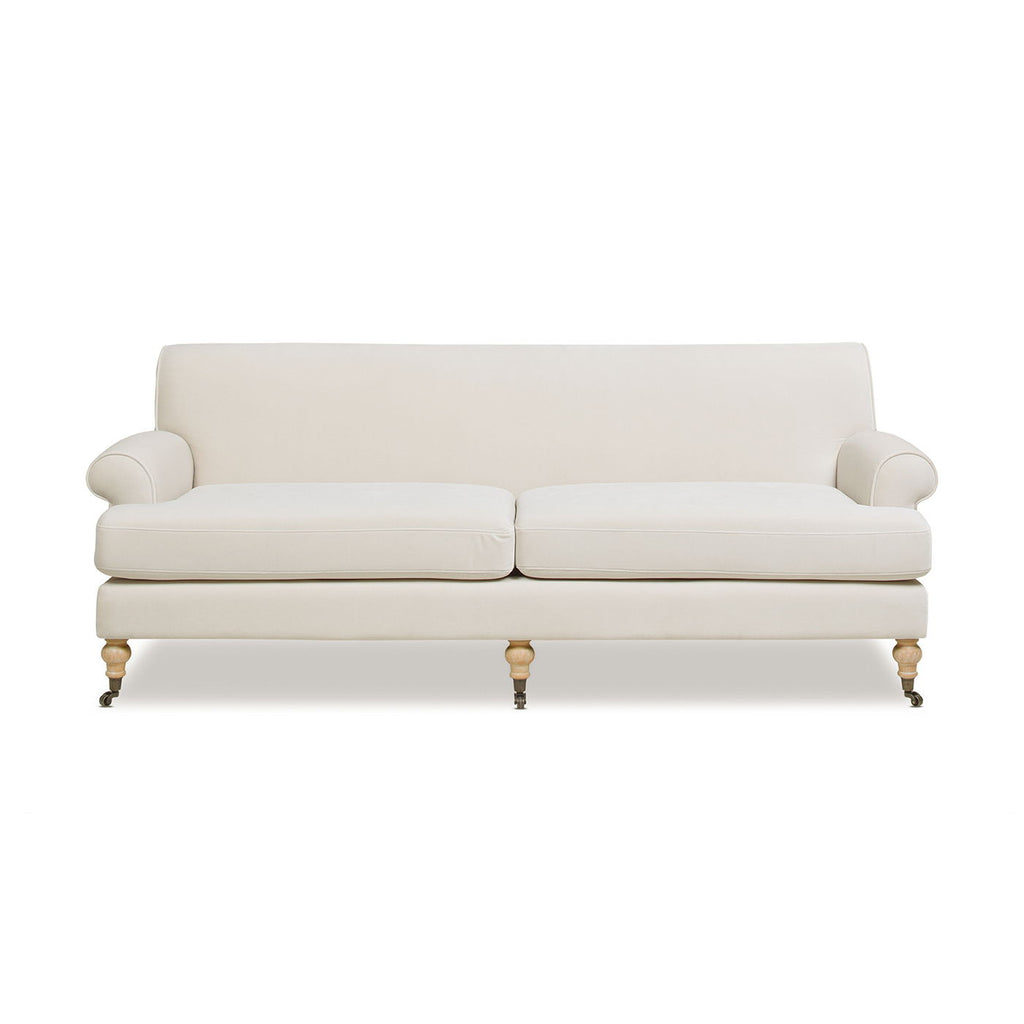 Alana Home - Twin Cushion Modern Tightback Sofa Gray