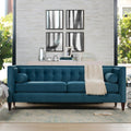 Aurelia Jack Modern Tuxedo Sofa With Shelter Tracks