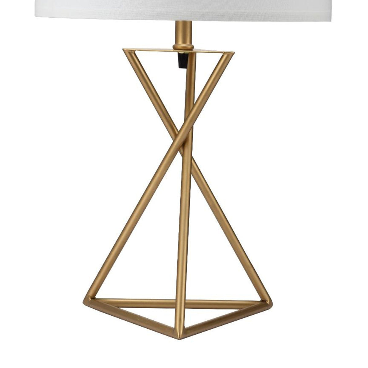 Lumina Ester Mid Century Table Lamp In Matte Gold 26 Inch