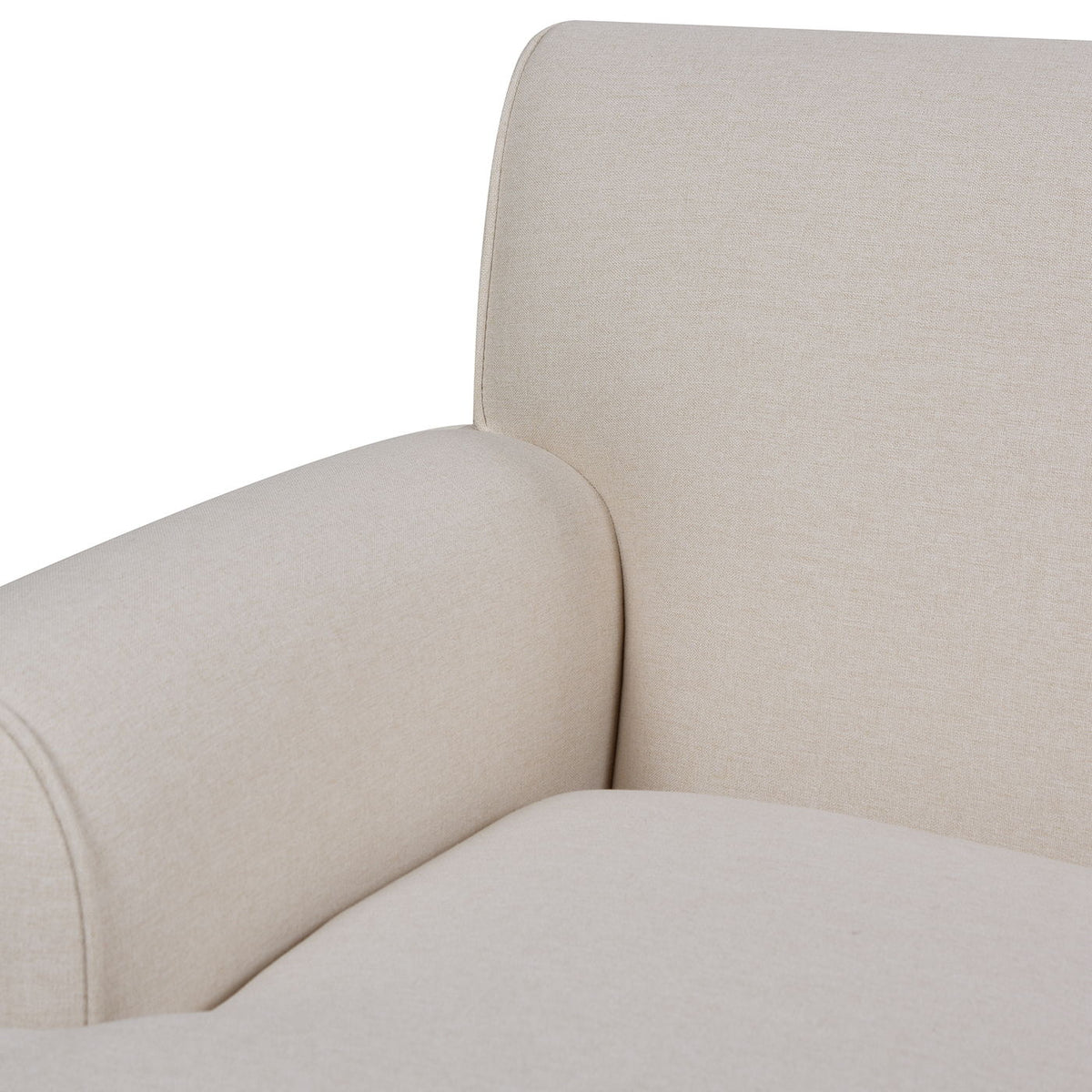 Alana Lawson Solid Hardwood Accent Arm Chair With Casters
