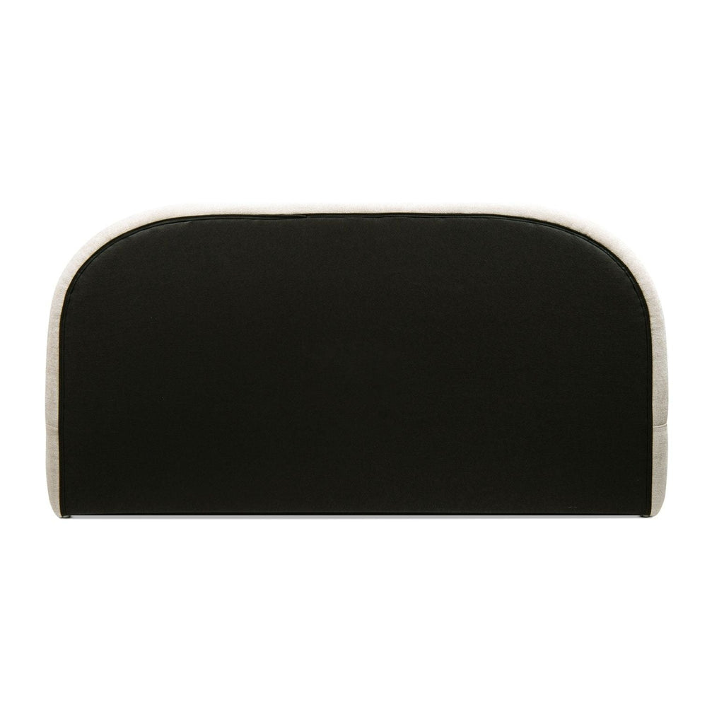 Archie Puffy Upholstered Platform Bed With Arch Headboard