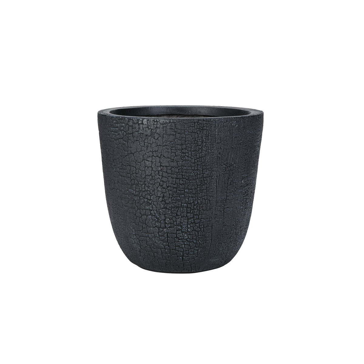 U_STYLE Lightweight MGO Planter With Natural Stone Finish Set of 3