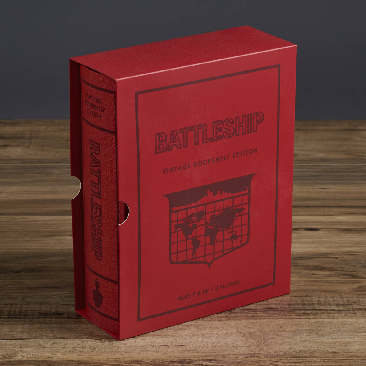 Hasbro Battleship Vintage Bookshelf Edition Classic Game