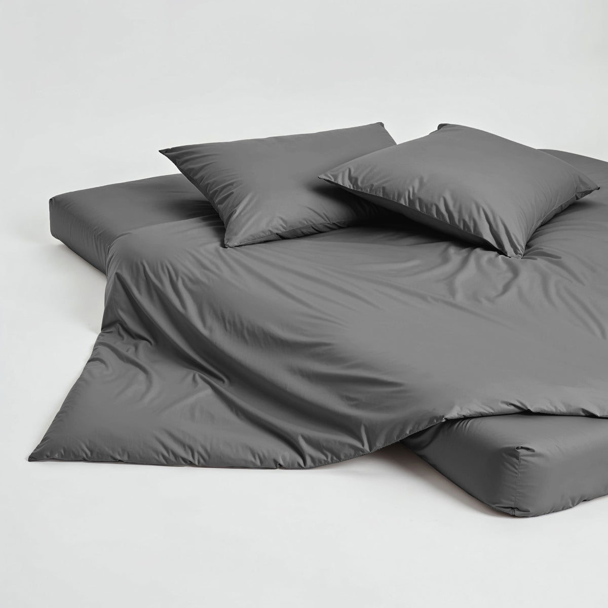 Luxe Australian Sateen Cotton Duvet Cover Queen Bed