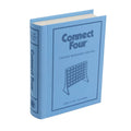Connect 4 Vintage Bookshelf Board Game Featuring Smart Storage