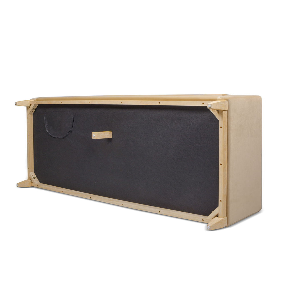Knox Modern Farmhouse Sofa With Feather Wrapped Foam