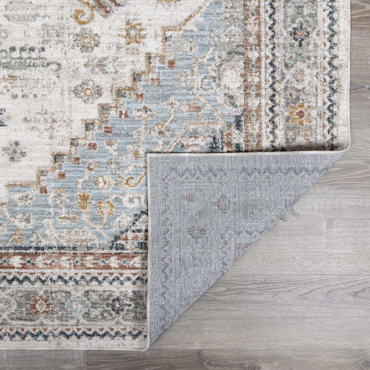 Lumina Kouta Light Gray Area Rug Machine Woven Turkish Elegance