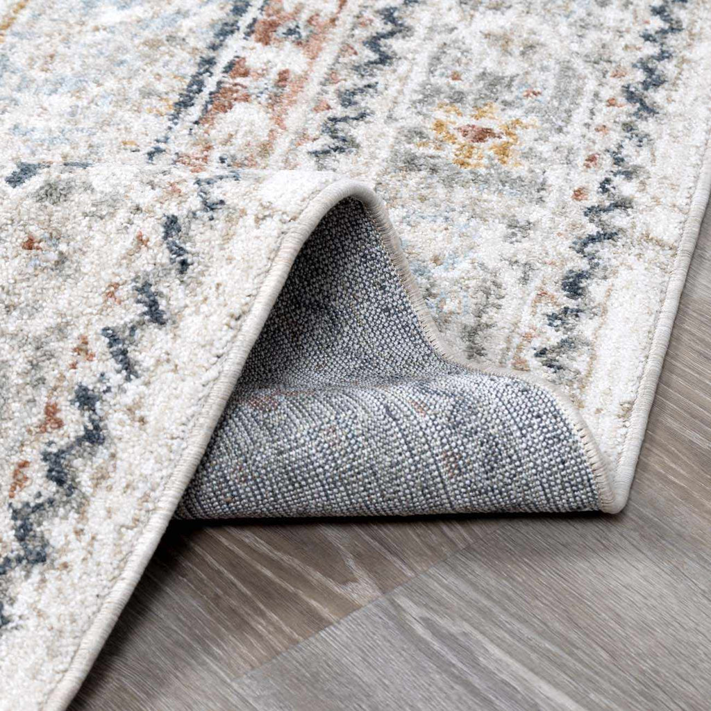 Lumina Kouta Light Gray Area Rug Machine Woven Turkish Elegance