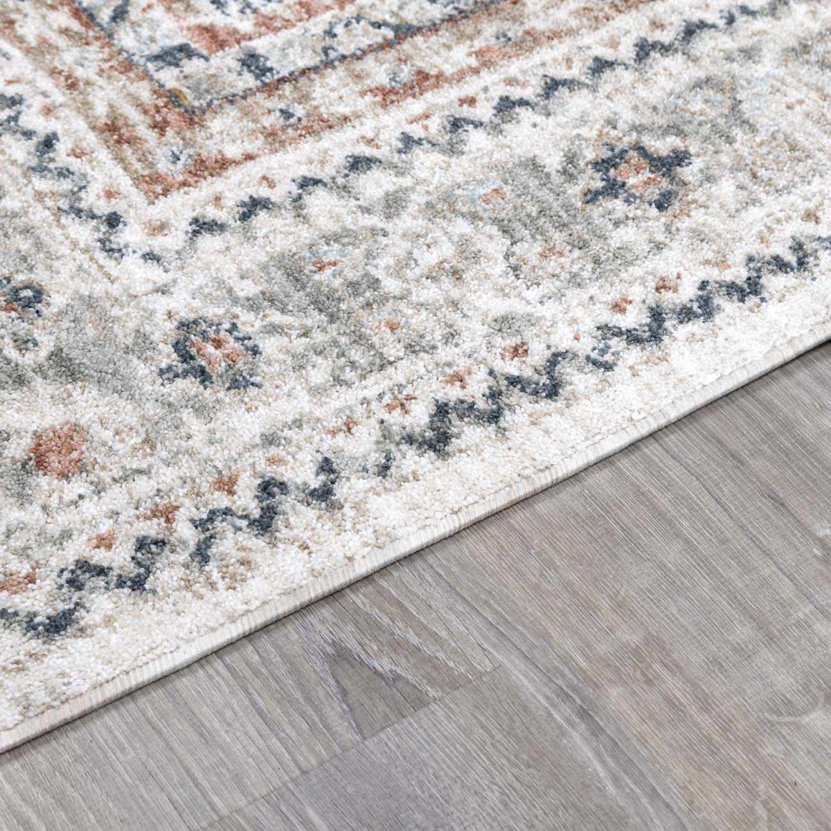 Lumina Kouta Light Gray Area Rug Machine Woven Turkish Elegance